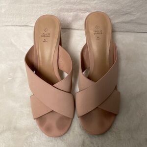 Call it Spring Women,s Sandals  Vegan Size 8